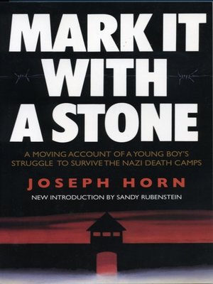 cover image of Mark It With a Stone